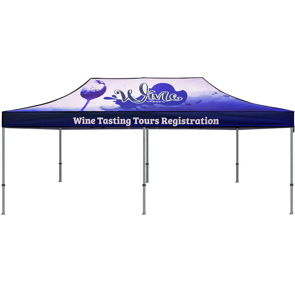 20ft Casita Aluminum Canopy Tent - Dye-sub Graphic Package