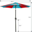 Load image into Gallery viewer, 9ft Patio Umbrella