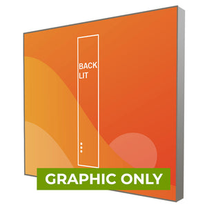 GRAPHIC ONLY - NON-BACKLIT VAIL 120DB SEG Extrusion Fabric - Replacement Graphic