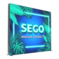 9.8ft x 7.4ft SEGO Double-Sided Lightbox Display