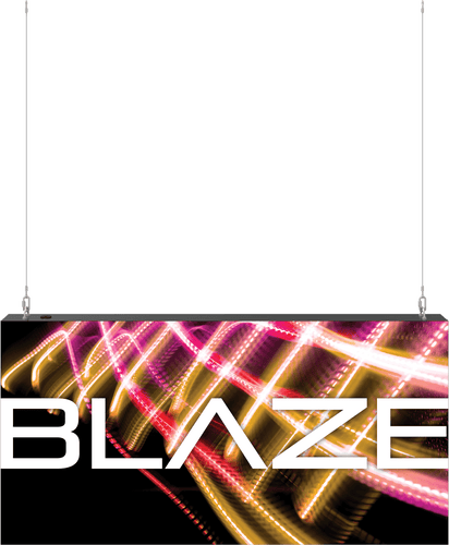 BLAZE LIGHT BOX 6ft X 3ft - Hanging