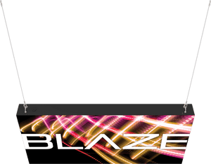 BLAZE LIGHT BOX 6ft X 3ft - Hanging