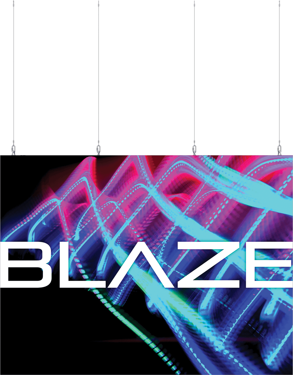 BLAZE LIGHT BOX 8ft X 6ft - Hanging