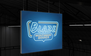 BLAZE LIGHT BOX - Hanging Banner