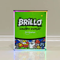Brillo Counter Lightbox Display