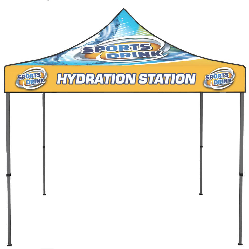 10 Ft. Casita Air Canopy Tent - Aluminum - Dye-sub Graphic Package