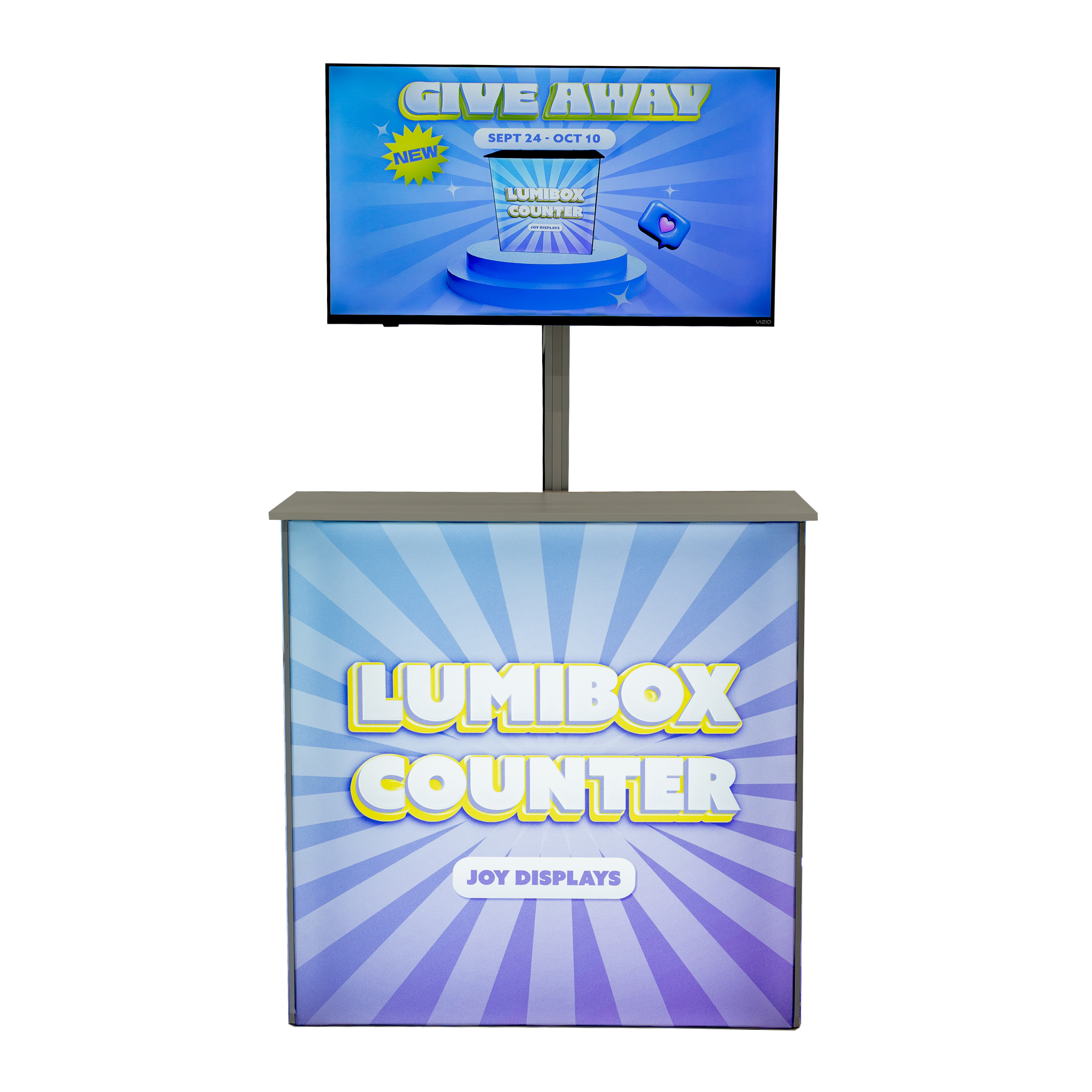 LumiBox Backlit Kisok