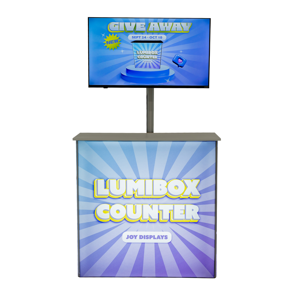 LumiBox Backlit Kisok