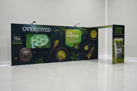 20 Ft X 7.5 Ft Convention Exhibit - Overjoyed SEG Tradeshow Booth 11
