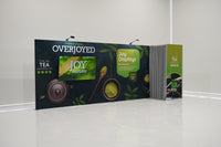 20 Ft X 7.5 Ft Convention Exhibit - Overjoyed SEG Tradeshow Booth 10