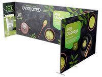 20ft x 7.4ft Overjoyed SEG Double-Sided Display Walk-In Layout - E