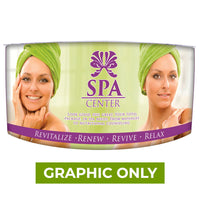 GRAPHIC ONLY - EZ Fabric Counter - Curved Double- Replacement Graphic