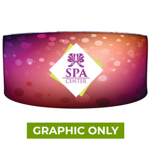 GAPHIC ONLY - EZ Fabric Counter - Curved Triple- Replacement Graphic