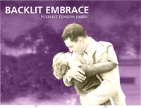 Embrace 10ft Backlit Full Height Push-Fit Tension Fabric Display