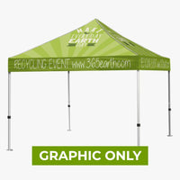  - GRAPHIC ONLY - 10ft Event Tent - Replacement Graphic