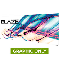  - GRAPHIC ONLY - Blaze Light Box 20 X 8 - Freestanding - Replacement Graphic