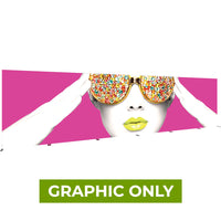  - GRAPHIC ONLY - Vector Frame Rectangle 30 Fabric Banner Display - Replacement Graphic