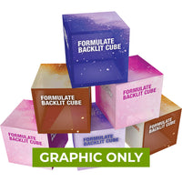  - GRAPHIC ONLY - Formulate Backlit Cube -Replacement Graphic