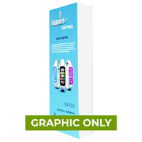GRAPHIC ONLY - Lumière Light Wall® 2.5ft X 7.5ft -  (Backlit) Replacement Graphic