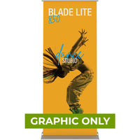 GRAPHIC ONLY - Blade Lite 850 Retractable Banner Stand - Replacement Graphic