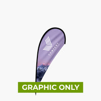  - GRAPHIC ONLY - Teardrop Flag - Replacement Graphic