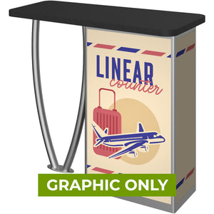 GRAPHIC ONLY - Linear Tusk-Leg Counter - Replacement Graphic