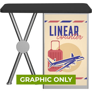 GRAPHIC ONLY - Linear X-Leg Counter - Replacement Graphic