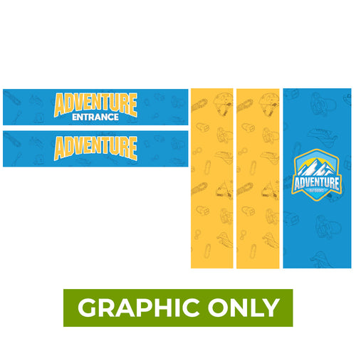 GRAPHIC ONLY - 16ft Wallbox Arch -Replacement Graphic