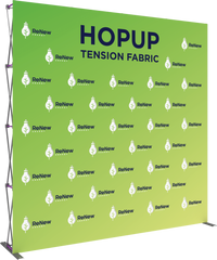 Hopup 10ft Straight Extra Tall Tension Fabric Display