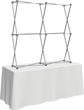 Load image into Gallery viewer, Hopup 5ft Straight Square Tabletop Tension Fabric Display