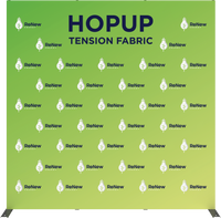 Hopup 7.5ft Straight Full Height Tension Fabric Display