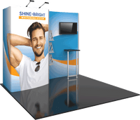 10ft Hybrid Pro Backwall Exhibit 02