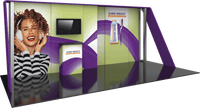 20ft Hybrid Pro 15 Trade Show Exhibit Backwall