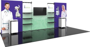 20ft Hybrid Pro 31 Trade Show Exhibit Backwall