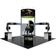 Load image into Gallery viewer, 20X20 Trade Show Exhibit - Island Booth Hybrid Pro 17