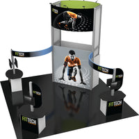 20X20 Trade Show Exhibit - Island Booth Hybrid Pro 17
