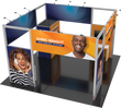 Load image into Gallery viewer, 20X20 Trade Show Exhibit - Island Booth Hybrid Pro 18B