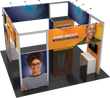 Load image into Gallery viewer, 20X20 Trade Show Exhibit - Island Booth Hybrid Pro 18B