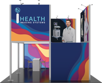 20X20 Trade Show Exhibit - Island Booth Hybrid Pro 19B
