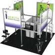 Load image into Gallery viewer, 20X20 Trade Show Exhibit - Island Booth Hybrid Pro 19