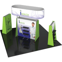 20X20 Trade Show Exhibit - Island Booth Hybrid Pro 29