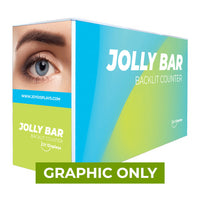  - GRAPHIC ONLY - Jolly Bar Counter - Replacement Graphic (Single-Sided)
