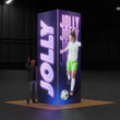 Load image into Gallery viewer, BACKLIT - Jolly Square Exhibit Tower