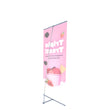 Load image into Gallery viewer, L Banner Stand 36 In. X 83.5 In. Super Flat Vinyl Graphic Package (Stand &amp; Graphic)