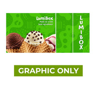 GRAPHIC ONLY - LUMIBOX Lightbox 10ft X 7.4ft Configuration K - Replacement Graphic