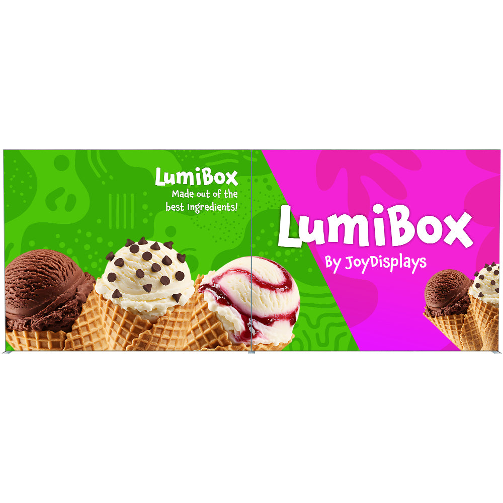 LUMIBOX Lightbox 20ft X 8ft - Tradeshow Display