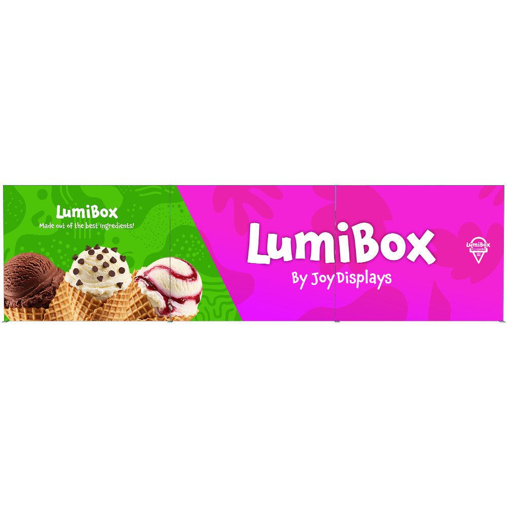 LUMIBOX Lightbox 30ft X 8ft - Modular Display