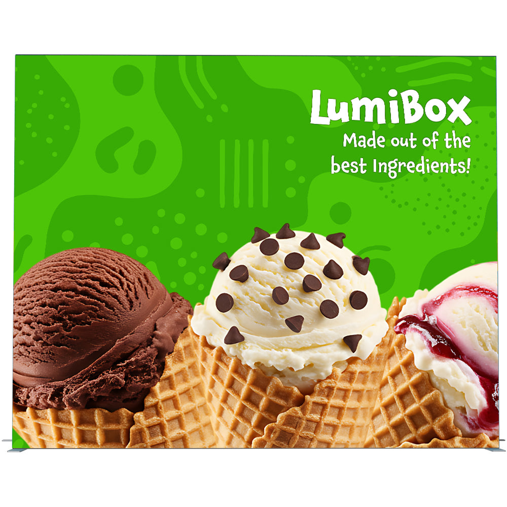 LUMIBOX Lightbox 10ft X 8ft Configuration B - Modular Exhibit