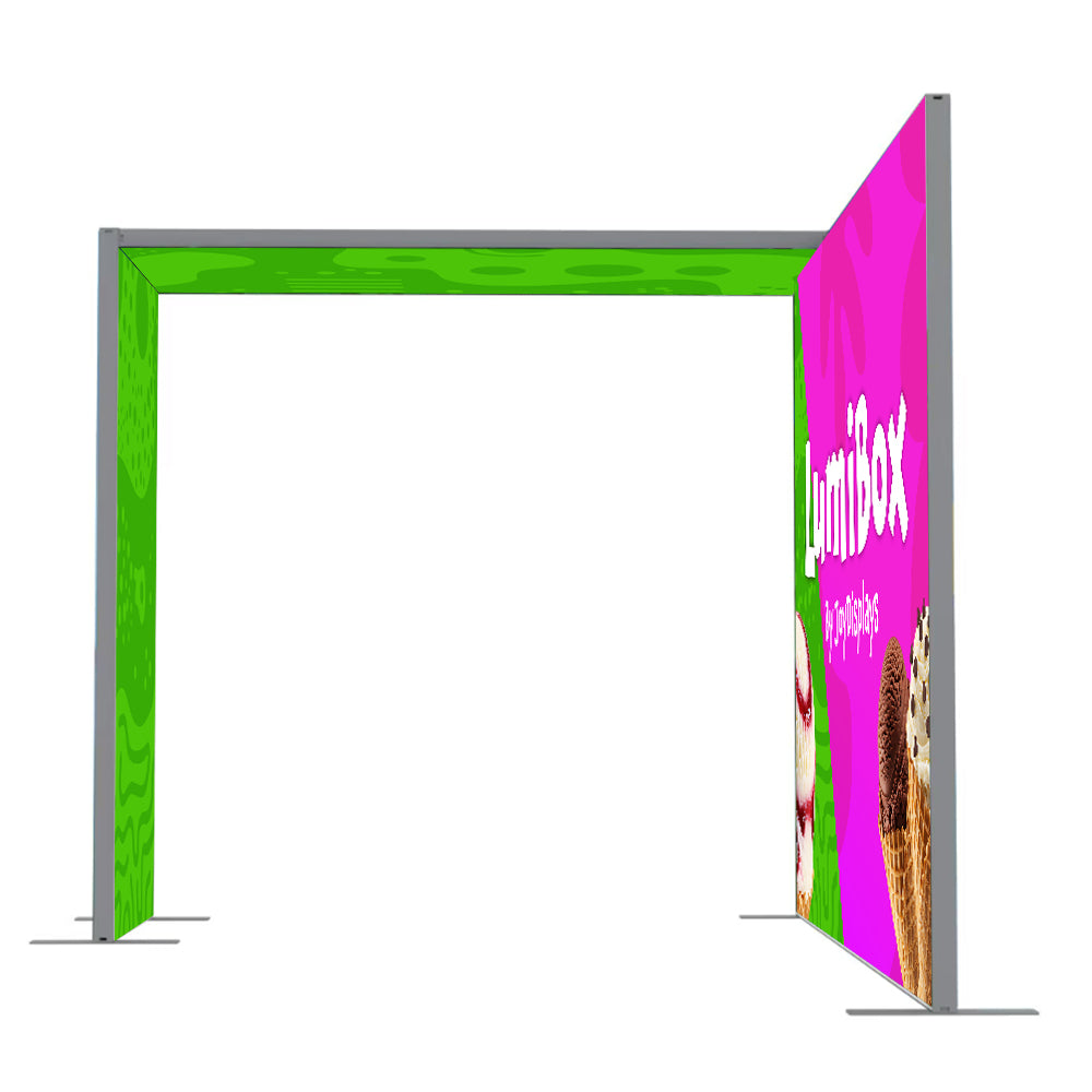 LUMIBOX Lightbox 10ft X 8ft Configuration A - Event Display