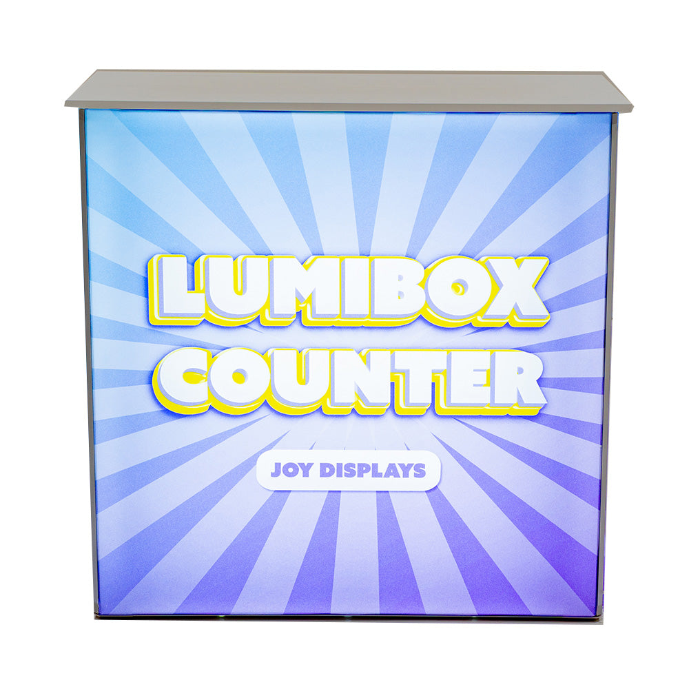 LumiBox Backlit Storage Counter